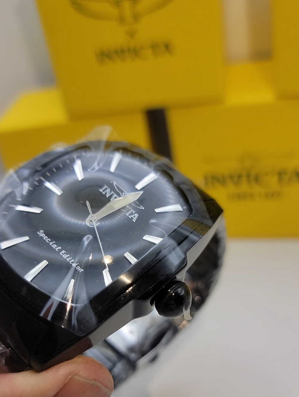 NEW ⌚️ Invicta Lupah Ironvane Men's Special Edition Watch - 47mm, Black 50800